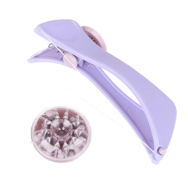 Women Mini Facial Hair Remover Spring Threading