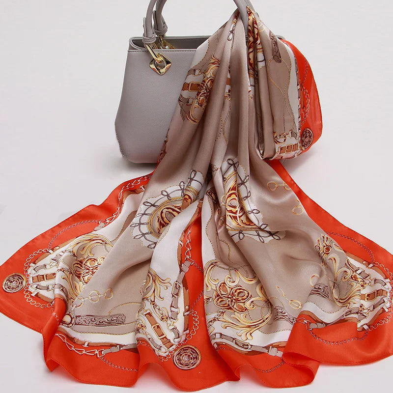 100% Natural Silk Scarf for Women