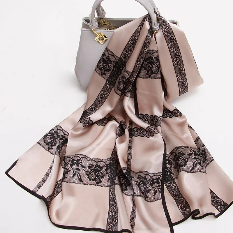 100% Natural Silk Scarf for Women