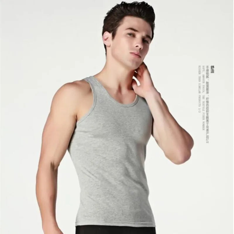 Cotton Mens Sleeveless Tank Top