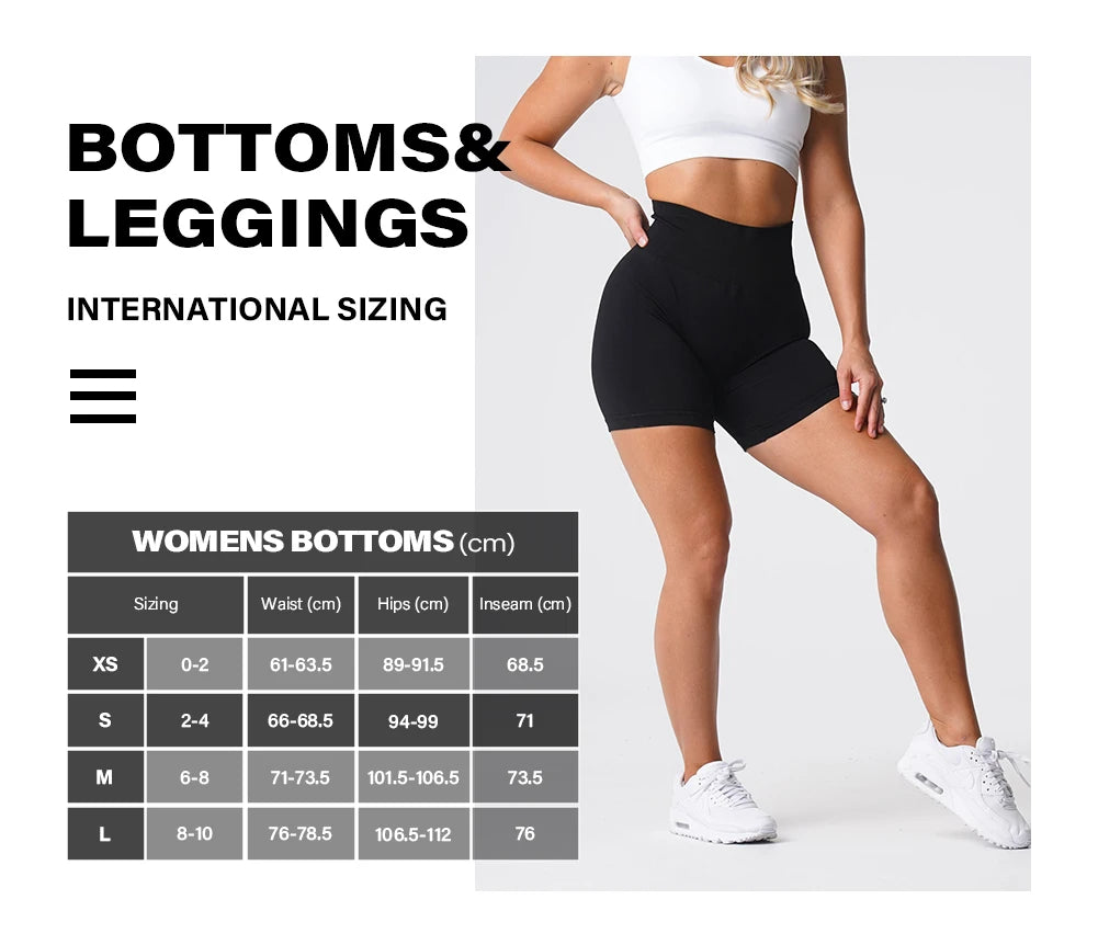 Spandex Solid Seamless Shorts Women