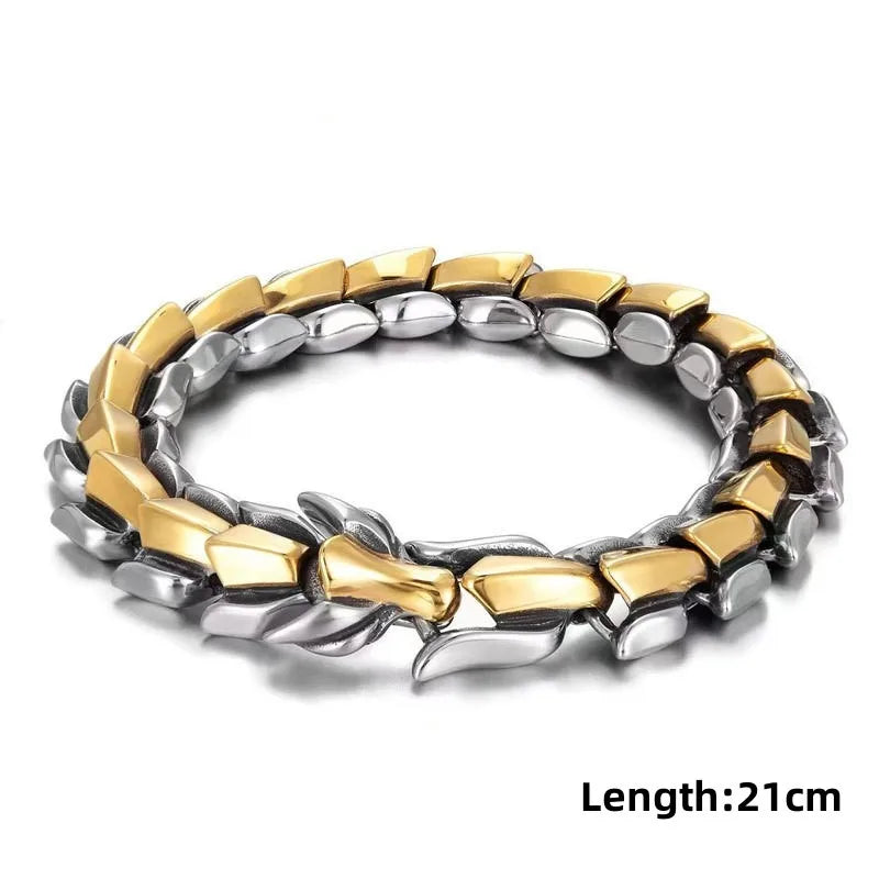 Simple Twisted Stainless Steel Open Bangles for Men Women