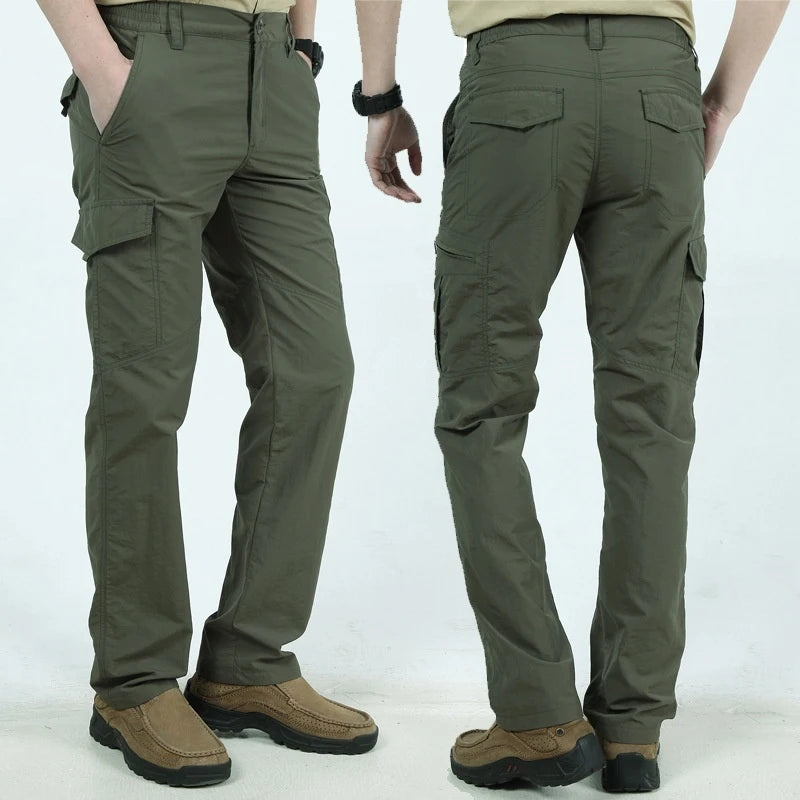 Outdoor Waterproof Tactical Cargo Pants Men